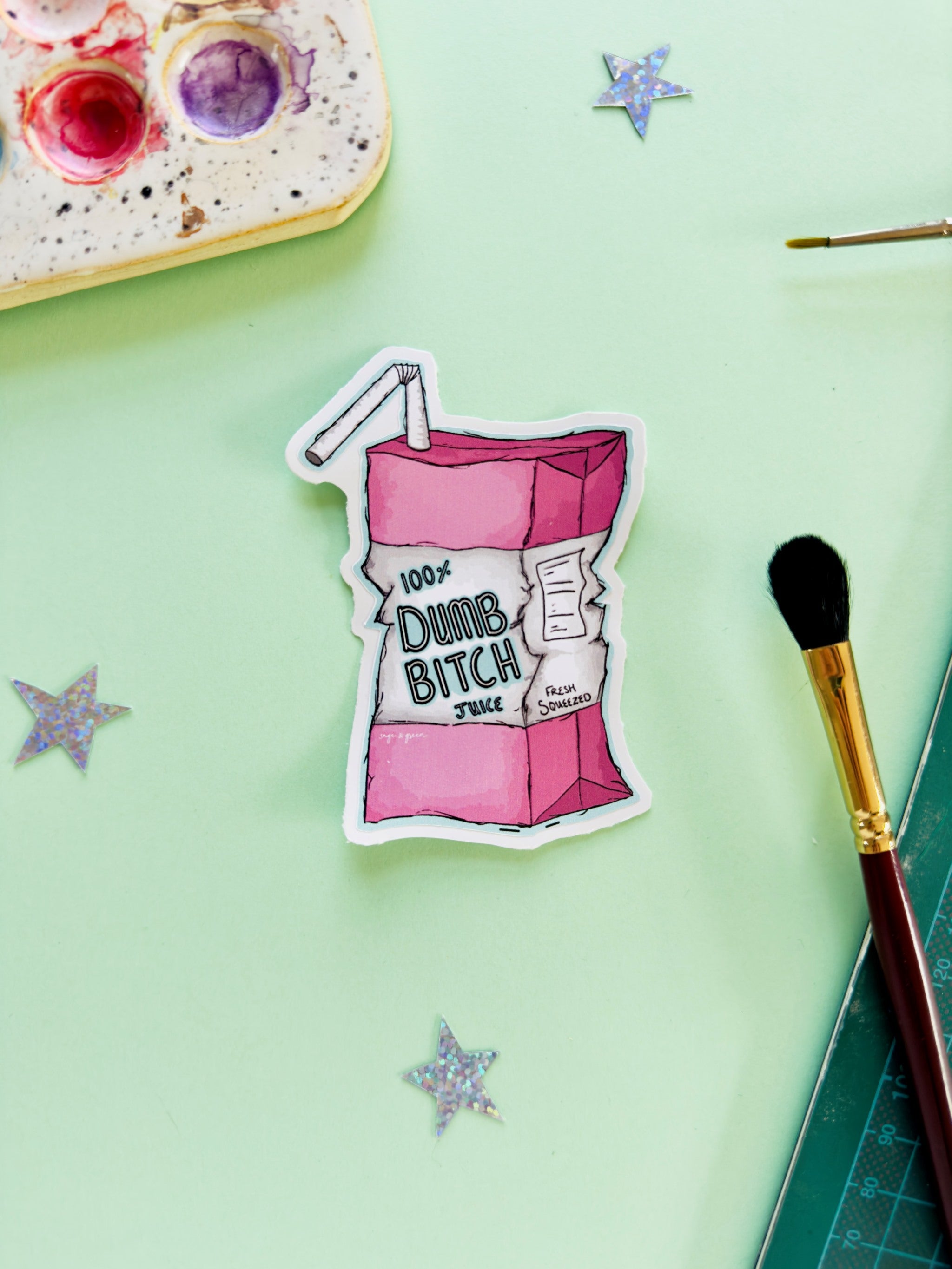 Dumb Bitch Juice Sticker