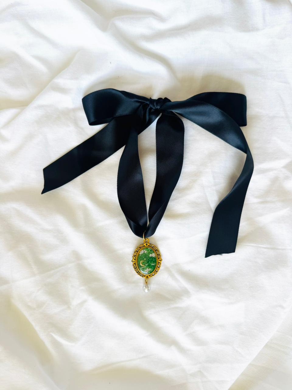 Green Skies Mini Original Painting