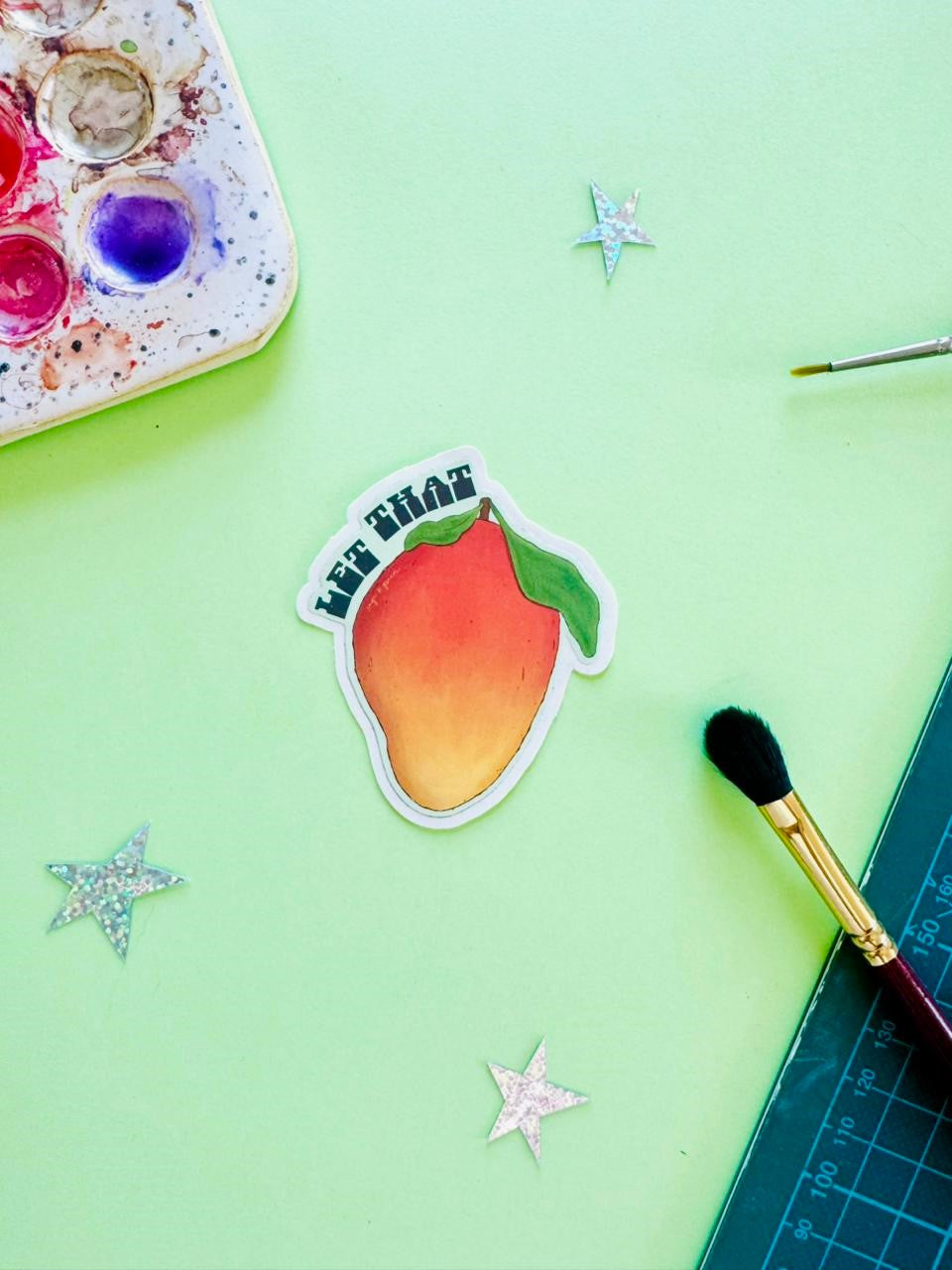 Let That Mango Sticker