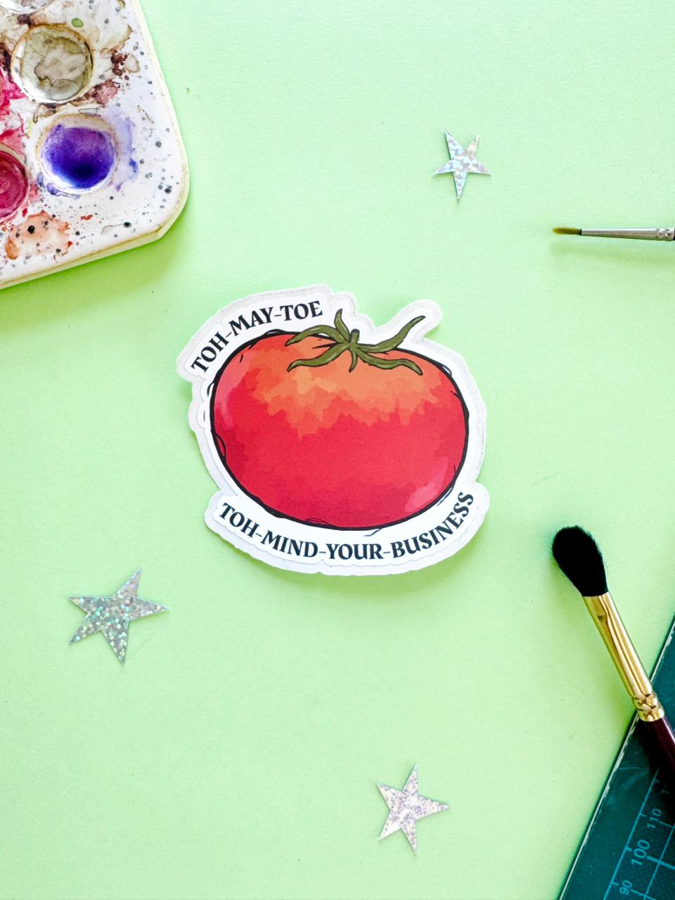 Mind Your Business Sticker